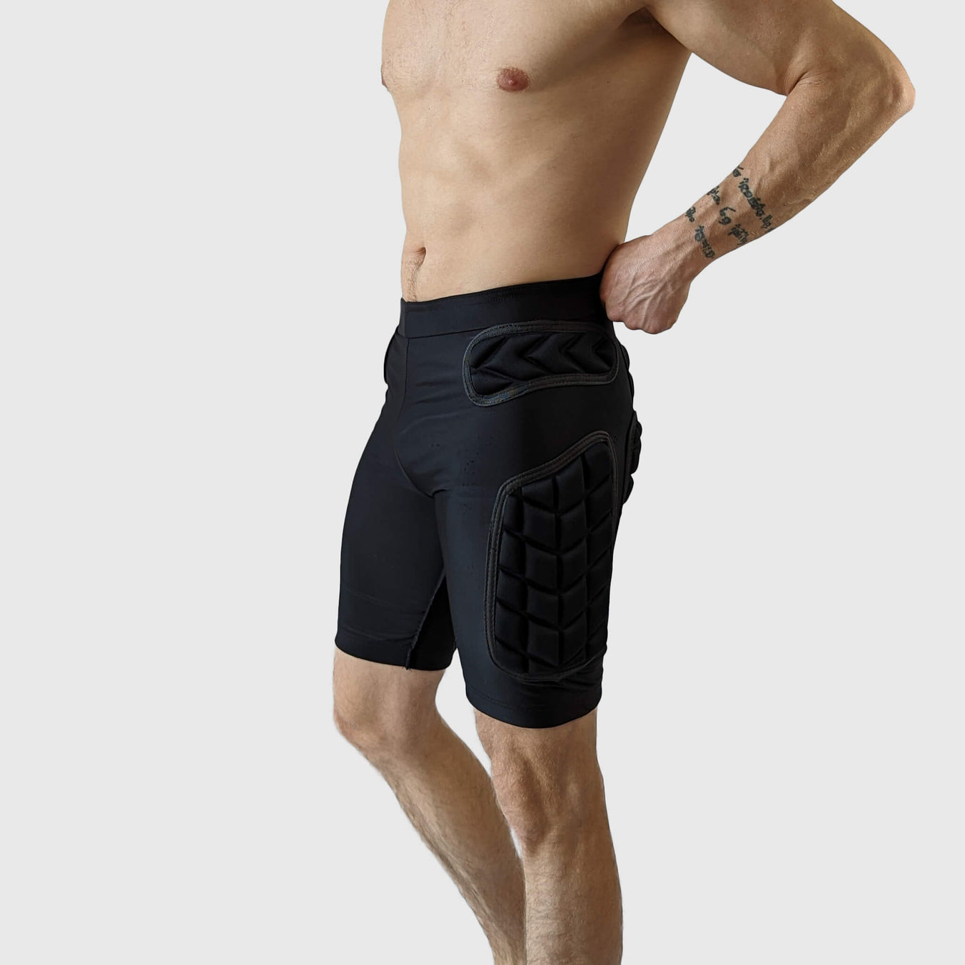 MTB Rippl Black Run Impact Shorts